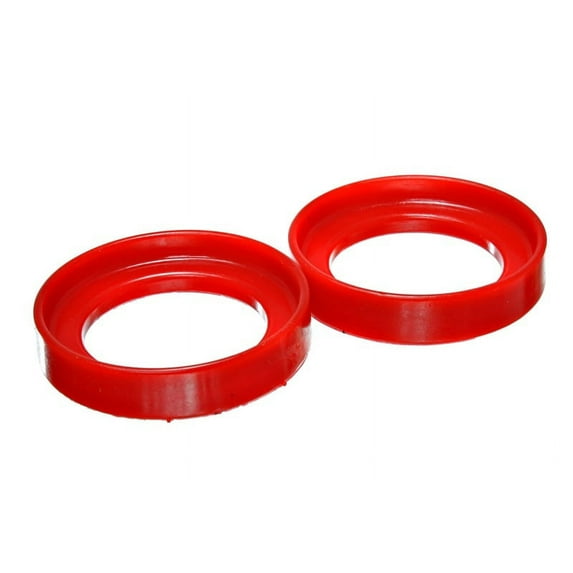 Energy Suspension 96-00 Honda Civic/CRX / 99-00 Honda Civic Si Red Front Coil Spring Isolator Set Fits select: 1997-1998 HONDA CIVIC LX, 1996 HONDA CIVIC DX
