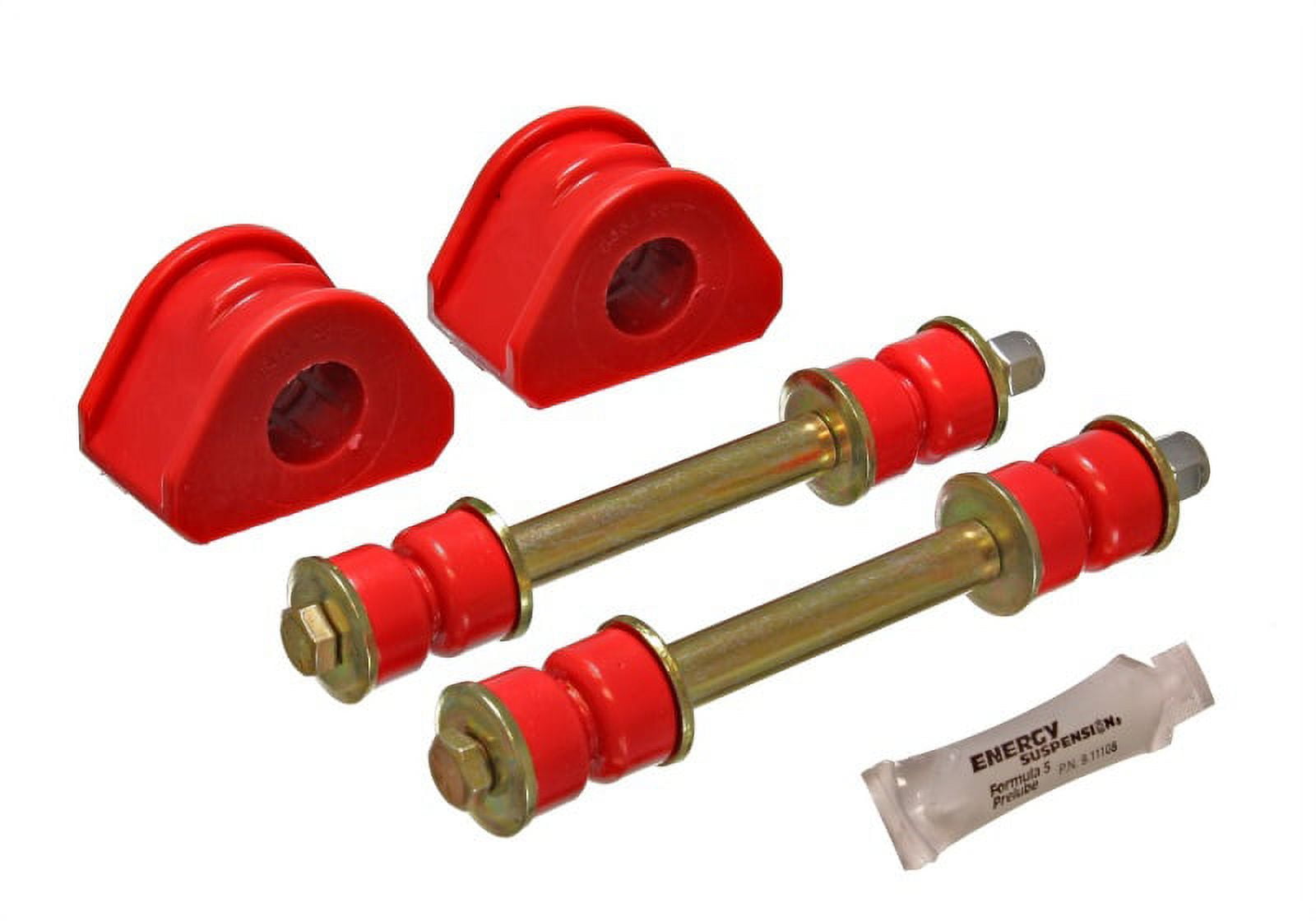 Energy Suspension 97-03 Ford F150 4wd/F250 Light Duty 4WD Red 27mm Front Sway Bar Bushing Set Fits select: 1997-2001 FORD ECONOLINE