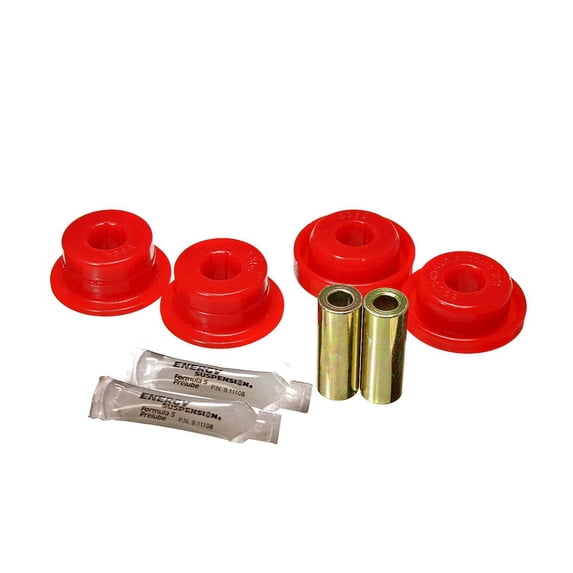 Energy Suspension 97-06 Jeep Wrangler TJ Front Control Arm Bushing - Axle Only Position - Red - 2.3114R Fits select: 1997-2003 JEEP WRANGLER / TJ, 2004-2006 JEEP WRANGLER / TJ X
