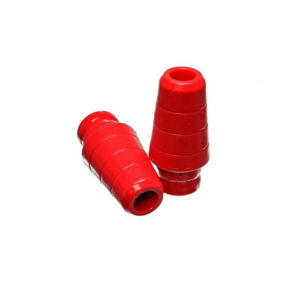 Energy Suspension 97-06 Jeep Wrangler TJ with 1 3/4 in lift Red Front Bump Stop Set (Set of 2) Fits select: 1994-2000,2002 DODGE RAM 1500
