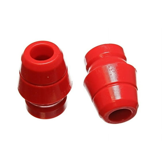 Energy Suspension 97-06 Jeep Wrangler YJ/TJ Red Front Bump Stop Set (Set of 2)