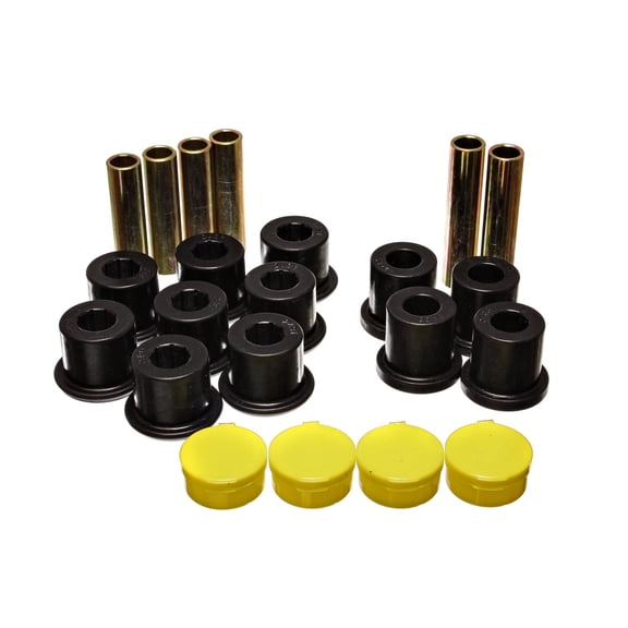 Energy Suspension 98-03 Dodge Durango 2WD / 00-03 Dodge Durago 4WD Black Rear Leaf Spring Bushing Se