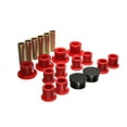 thumbnail image 1 of Energy Suspension 98-11 Ford Ranger Red Rear Leaf Spring Bushing Set, 1 of 4