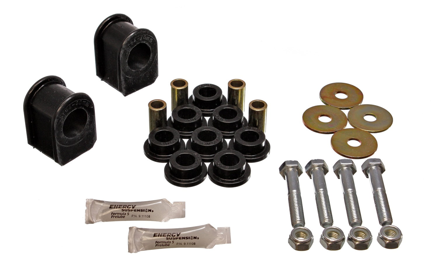 Energy Suspension 2005-07 Ford F-250/F-350 SD 2/4WD Front Sway Bar Bushing Set - 13/16inch - Red