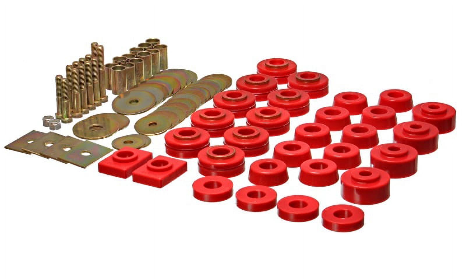 Energy Suspension Body Mount Set - Red Fits select: 1969-1972 BUICK SKYLARK