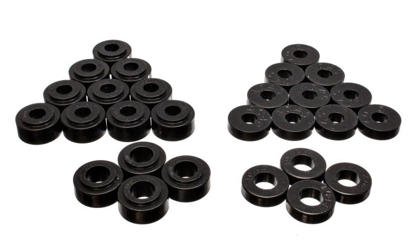 Energy Suspension Body Mounts - Black Fits select: 1970-1971 CHEVROLET MONTE CARLO