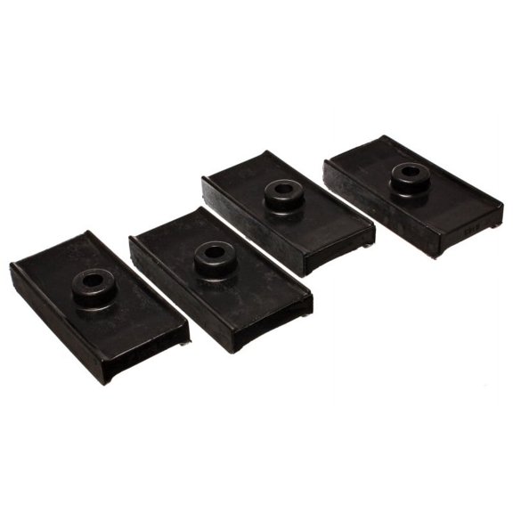 Energy Suspension Chrysler Leaf Spring Iso. Set - Black Fits select: 1976-1980 PLYMOUTH VOLARE, 1976-1980 DODGE ASPEN