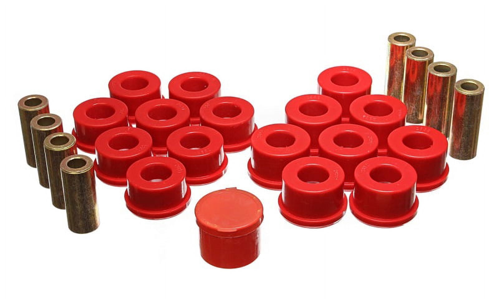 Energy Suspension Control Arm Bushings - Rear - Red Fits select: 2015-2018 JEEP WRANGLER UNLIMITED, 2012-2014 JEEP WRANGLER