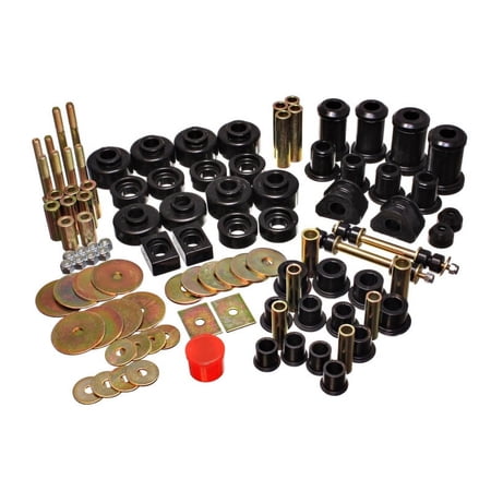 Energy Suspension F-150/F-250 4WD Black Hyper-flex Master Bushing Set Fits select: 1997-1998,1999-2003 FORD F150