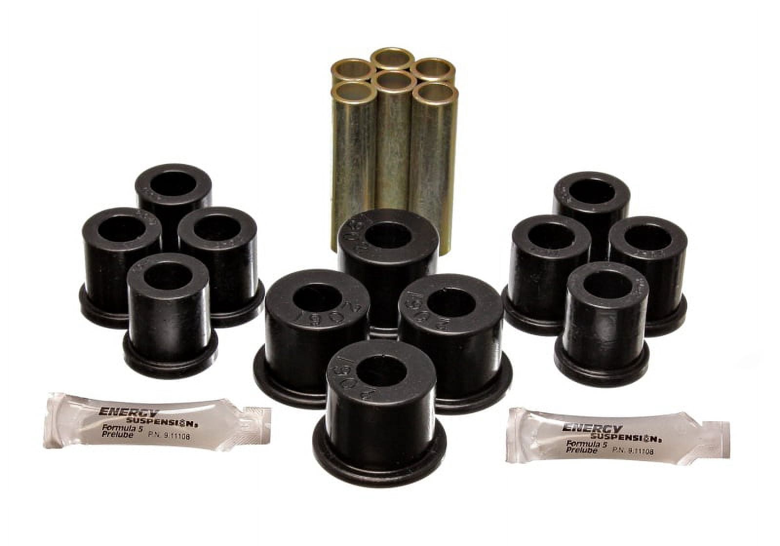 Energy Suspension Fd 4 Wd Frt Sprg Bush Set - Black Fits select: 1983-1987 FORD RANGER, 1984-1990 FORD BRONCO II