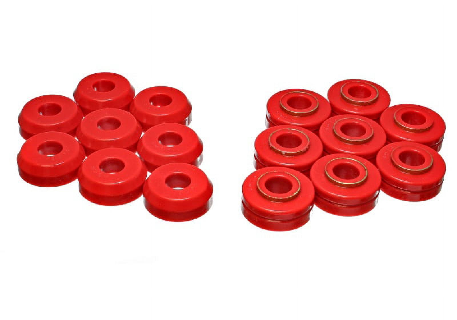 Energy Suspension Fd Bronco Body Mount Set - Red Fits select: 1974-1977 FORD BRONCO, 1971-1972 FORD BRONCO U100