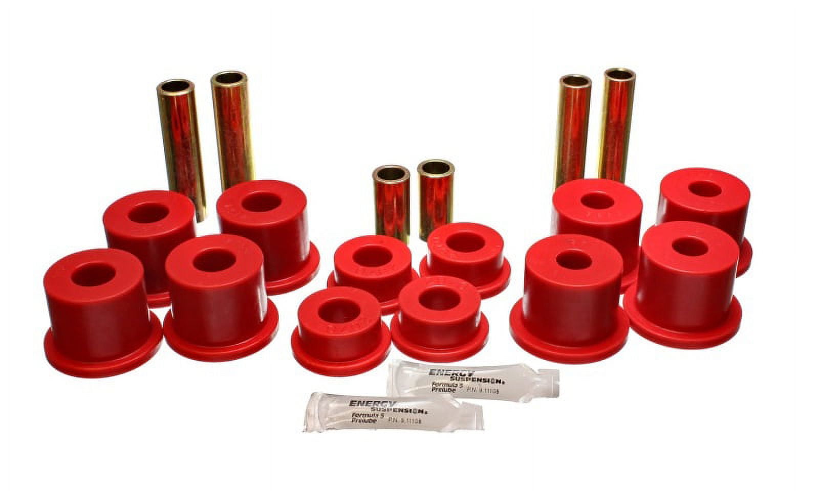 Energy Suspension Fd F-450 Spring Bush Set - Red Fits select: 1991 FORD F