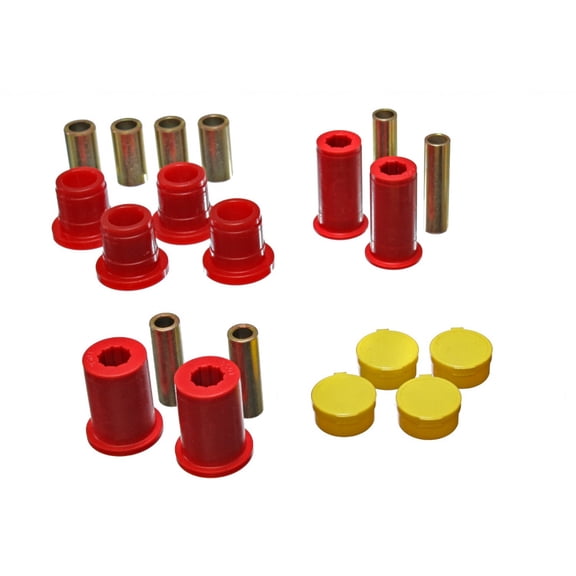 Energy Suspension For Dodge Durango 99-01 Control Arm Bushing Set Front 2WD Red | 5.3122R