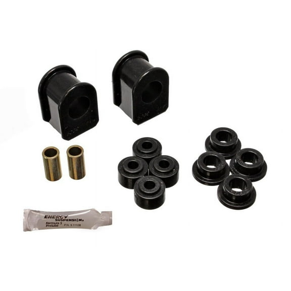 Energy Suspension Ford Black 1in Dia 2 1/2in Tall inBin Style Sway Bar Bushing Set Fits select: 1975-1997 FORD F150, 1966-1997 FORD F250
