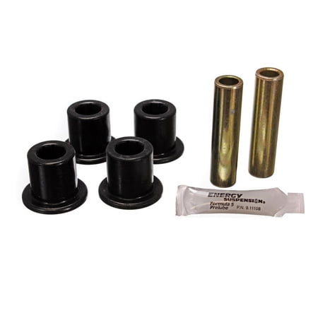 Energy Suspension Ford Rear Shackle Busing Set - Black Fits select: 1999-2003 FORD F250, 1999-2003 FORD F350