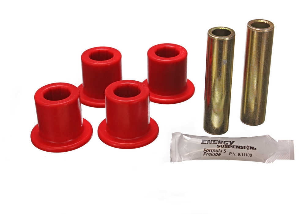 Energy Suspension Ford Rear Shackle Busing Set - Red Fits select: 1999-2003 FORD F250, 1999-2003 FORD F350
