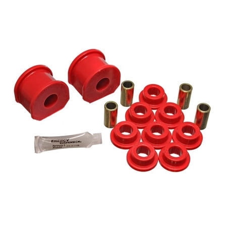 Energy Suspension Ford Truck 3/4in Dia 2in Tall inAin Style Rear Sway Bar Bushing Set - Red Fits select: 1975-1998,2000 FORD F150