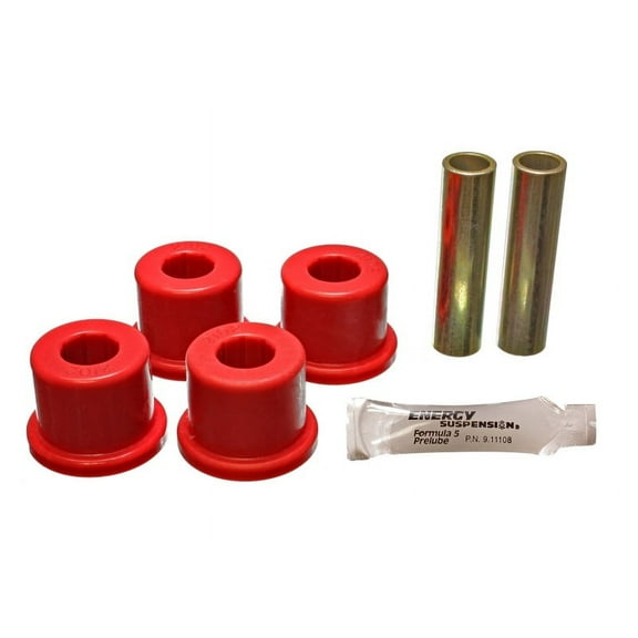 Energy Suspension Frame Shackle Set - Red Fits select: 1988-2000 CHEVROLET GMT-400, 1989-2000 GMC SIERRA