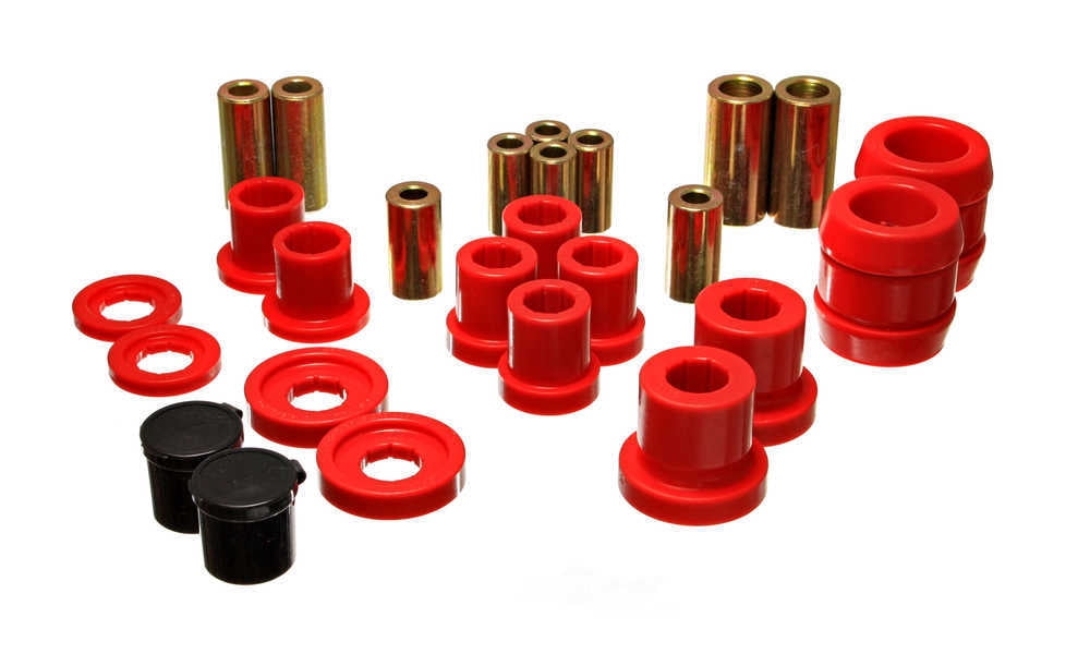Energy Suspension 16.3120R Control Arm Bushing Set, Red Front Performance Polyurethane Lowers Must