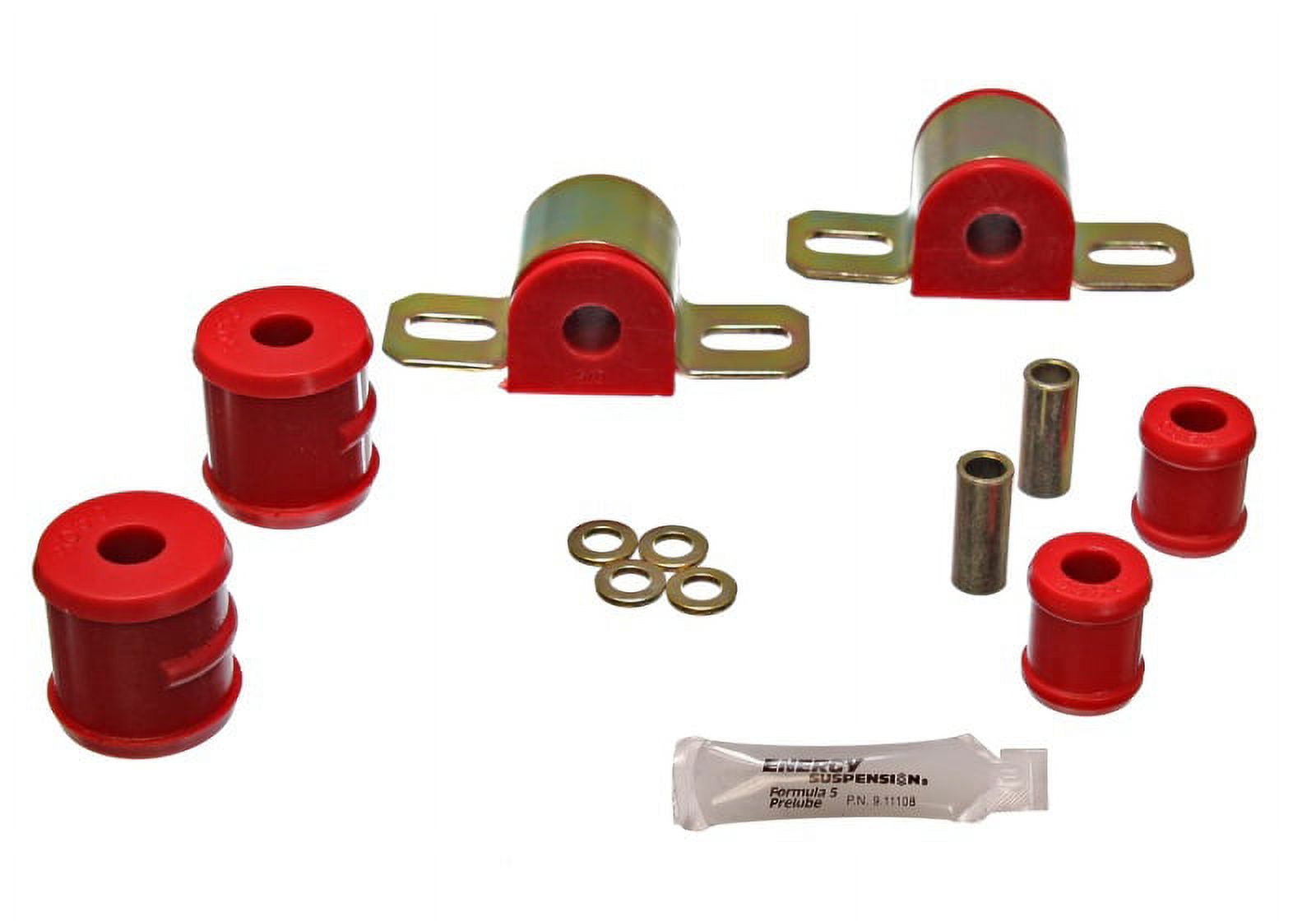 Energy Suspension Gm 1in Rr Stab Bush Set - Red Fits select: 1967-1972,1974-1981 CHEVROLET CAMARO