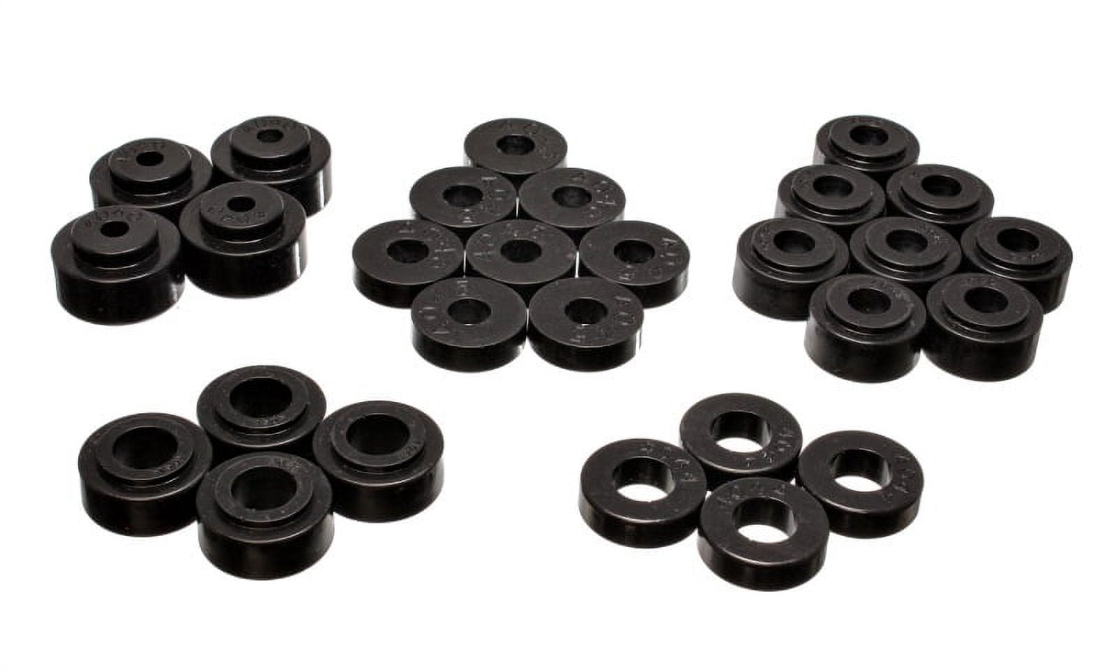 Energy Suspension Gm Body Mount Set - Black Fits select: 1970 CHEVROLET MALIBU, 1969 CHEVROLET CHEVELLE