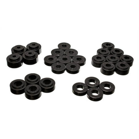 Energy Suspension Gm Body Mount Set - Black Fits select: 1970 CHEVROLET MALIBU, 1969 CHEVROLET CHEVELLE