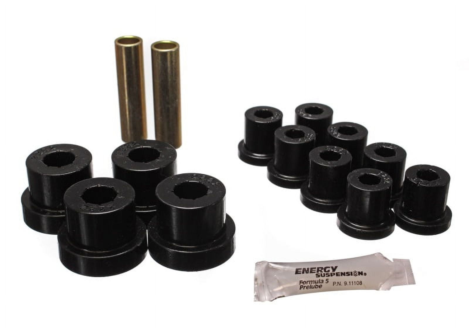 Energy Suspension Jeep Spring Bushing Set - Black Fits select: 1977,1979-1980 AMERICAN MOTORS JEEP