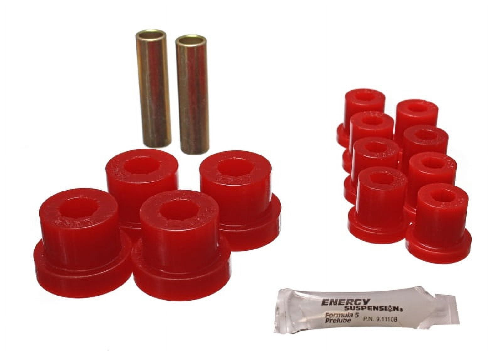 Energy Suspension Jeep Spring Bushing Set - Red Fits select: 1977,1979-1980 AMERICAN MOTORS JEEP