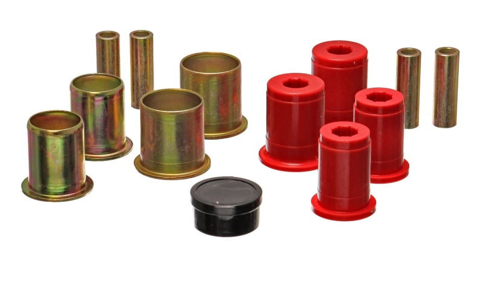 Energy Suspension Lower C.A.B. Set - Red Fits select: 1966 CHEVROLET MALIBU, 1966 PONTIAC GTO