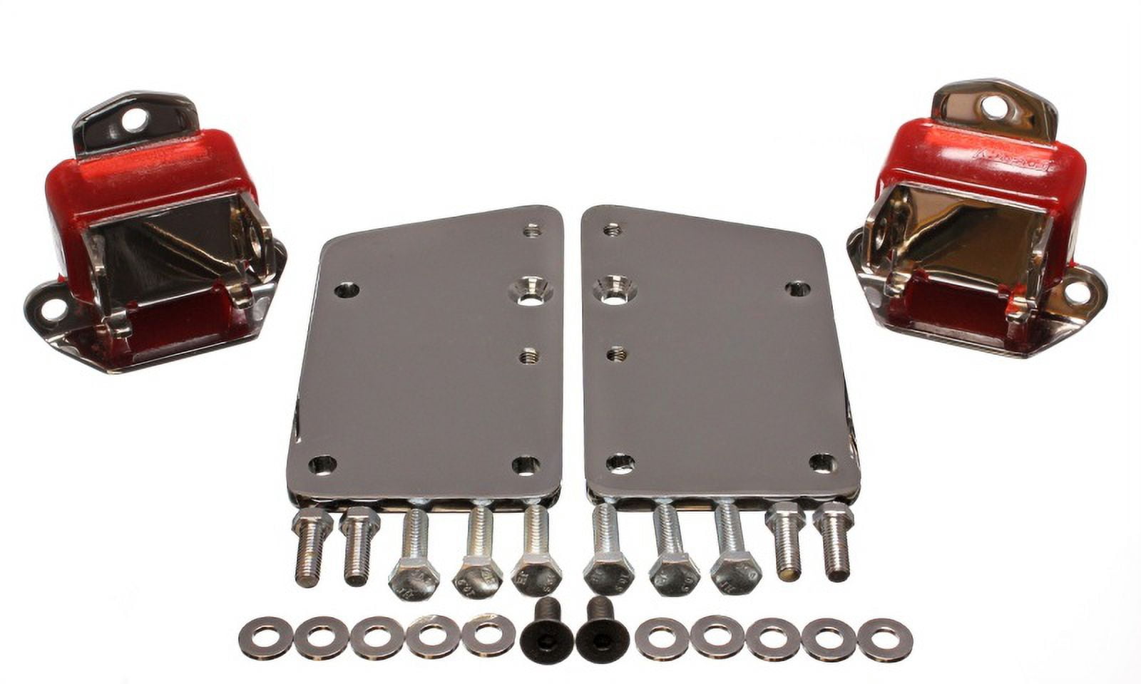 Energy Suspension Ls Conversion Mtr Mount Set - Red Fits select: 1970 CHEVROLET MALIBU, 1971 CHEVROLET CHEVELLE