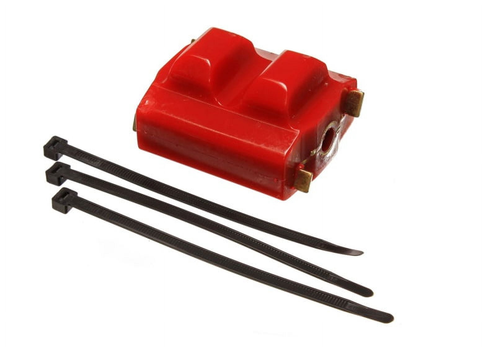 Energy Suspension Mtr Mount Clamshell Insert - Red Fits select: 1992-1999 CHEVROLET SUBURBAN, 1988-2000 CHEVROLET GMT-400