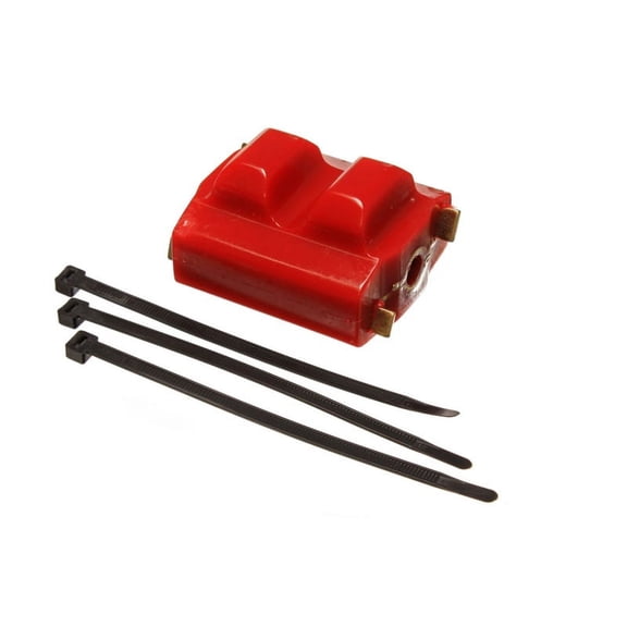 Energy Suspension Mtr Mount Clamshell Insert - Red Fits select: 1992-1999 CHEVROLET SUBURBAN, 1988-2000 CHEVROLET GMT-400