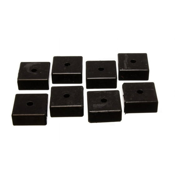 Energy Suspension Pad 2-1/16in Sq X 3/8in Id X 15/16in H - Black