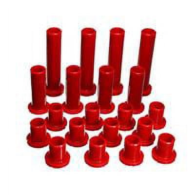 Energy Suspension RZR 800/800S Rear Control Arm Bushings (Red) - 70.7007R