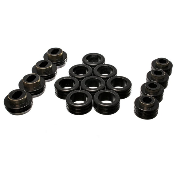 Energy Suspension S10 Body Mount Set - Black Fits select: 2000-2001 CHEVROLET S TRUCK, 1992-1999 CHEVROLET S TRUCK S10
