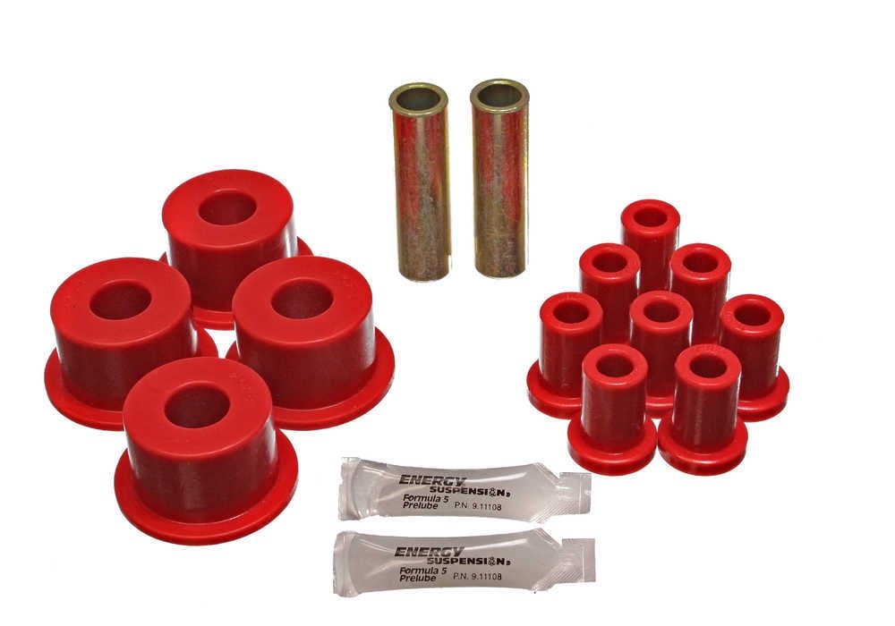 Energy Suspension Spring Bushings - Red Fits select: 1970-1976 PLYMOUTH VALIANT, 1966-1976 DODGE DART