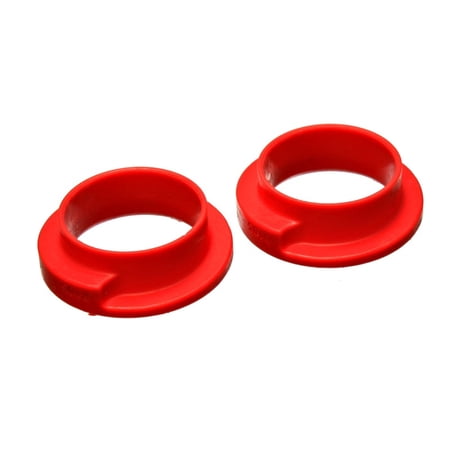 Energy Suspension Universal 2-3/16in ID 3in OD 1in H Red Coil Spring Isolators (2 per set)