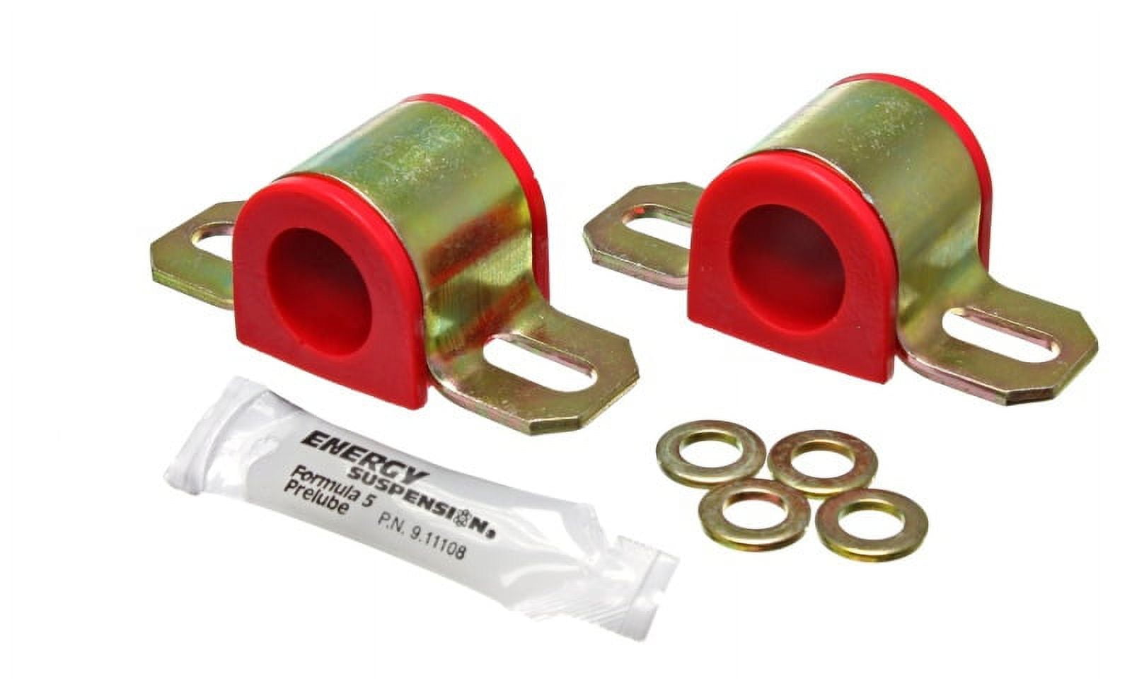 Energy Suspension Universal 23mm Red Non-Greasable Sway Bar Bushings Fits select: 1984-1988 PONTIAC FIERO