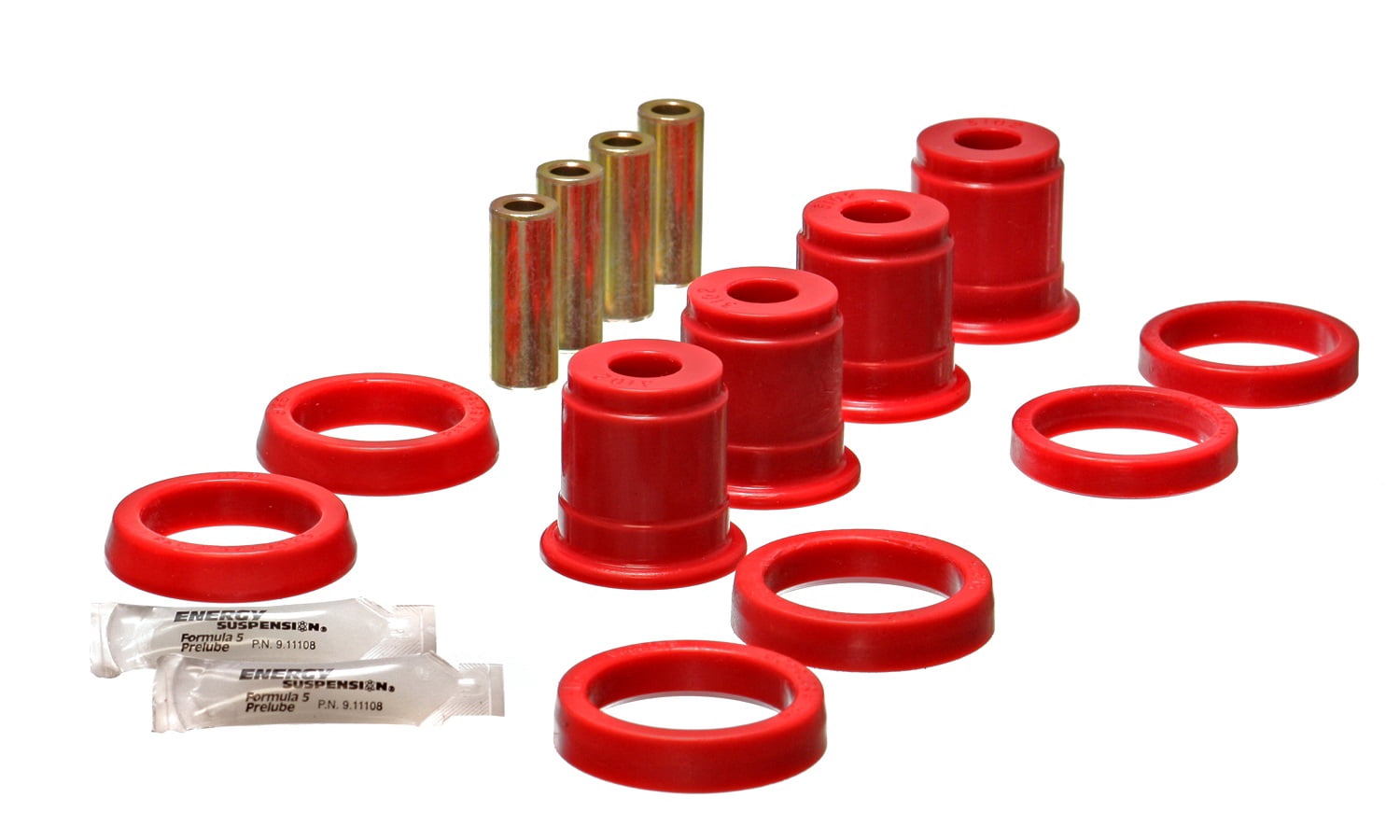 Energy Suspension Universal Half Set Red Upper Control Arm Bushings Fits select: 1993-2001 JEEP CHEROKEE, 1987-1992 JEEP CHEROKEE LAREDO
