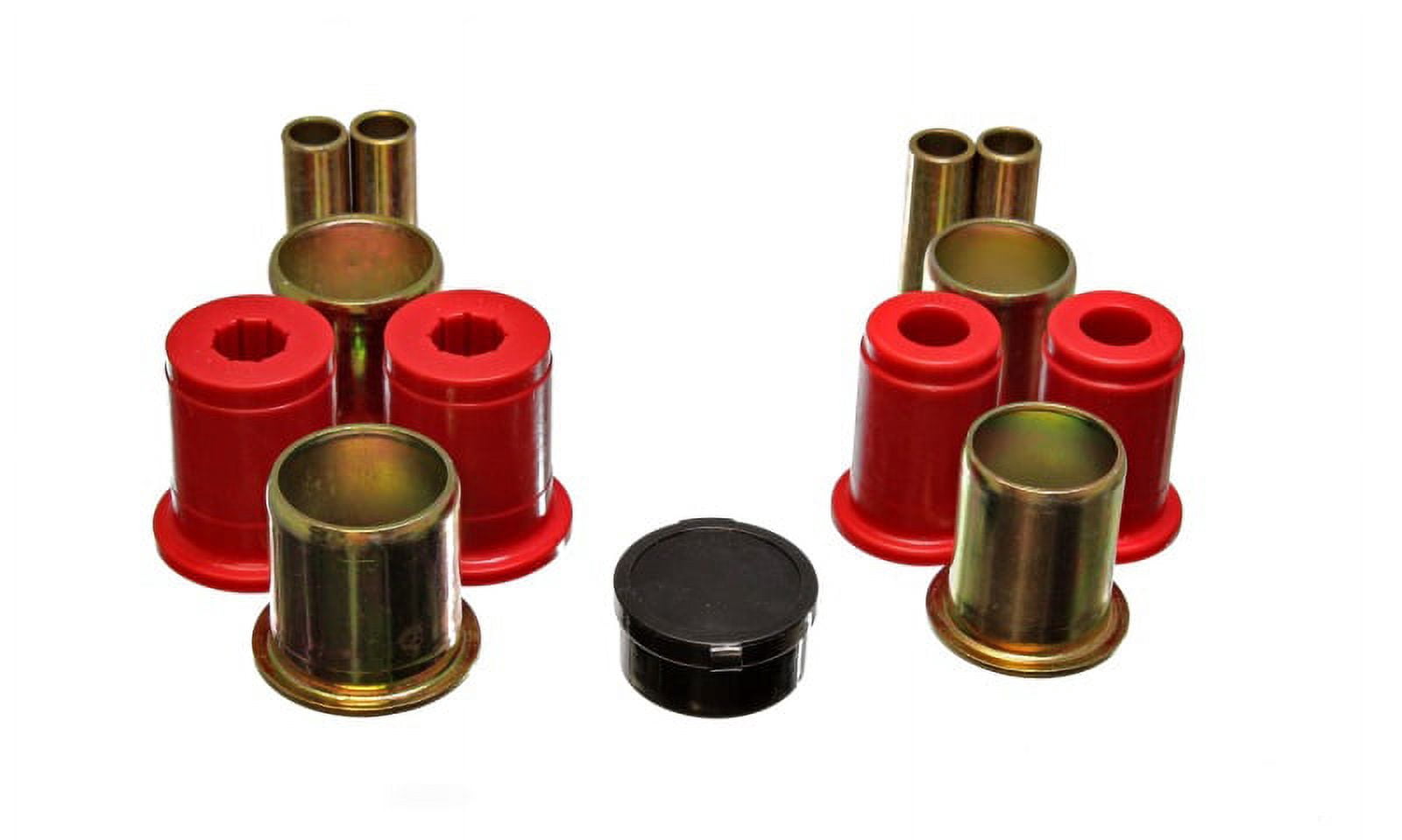 Energy Suspension Universal Red Control Arm Bushing Set - LOWERS ONLY Fits select: 1973-1981 PONTIAC FIREBIRD, 1974-1981 CHEVROLET CAMARO