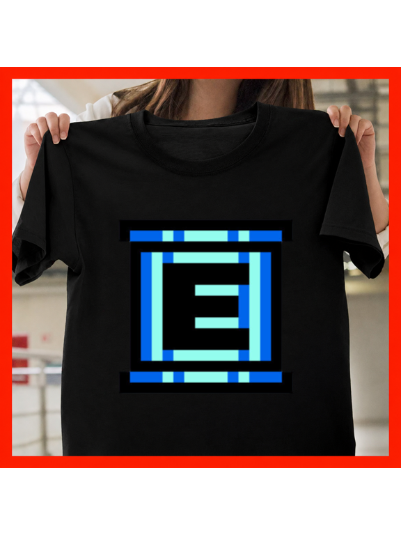 Energy Tank Retro 8 Bit Platform Video Game Health Powerup Unisex T-Shirt, S-3XL