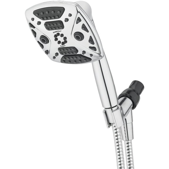 Energy Technology Laboratories Oxygenics 7-Spray Square Handheld Shower - Pack of 8