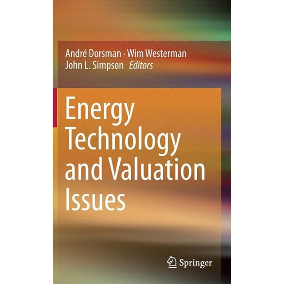 Energy Technology and Valuation Issues, (Hardcover)