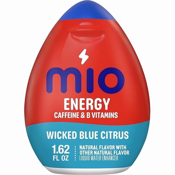 Energy Wicked Blue Citrus Flavored with other natural flavor Liquid Water Enhancer, 1.62 fl oz Bottle