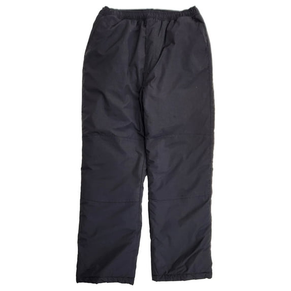 Energy Zone Boys Black Water & Wind Resistant Insulated Snow, Ski Pants L 10-12
