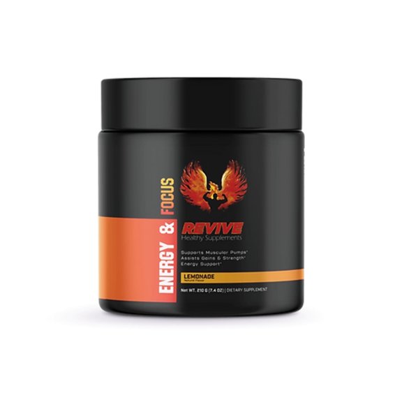 Energy and Focus Lemonade-Revive Healthy Supplements 20oz