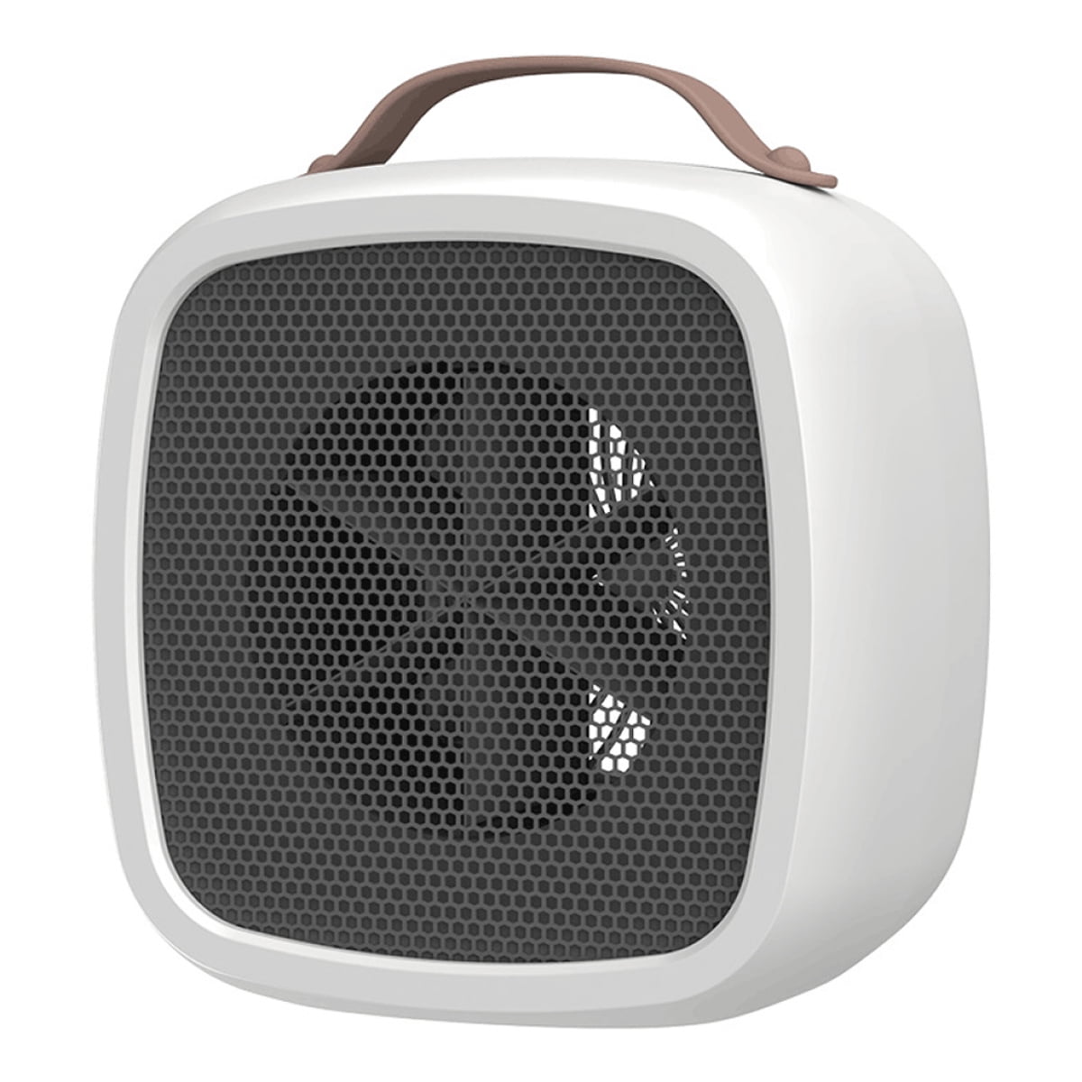 Energy efficient electric heater with tipping and overheat protection for bathroom family quarters