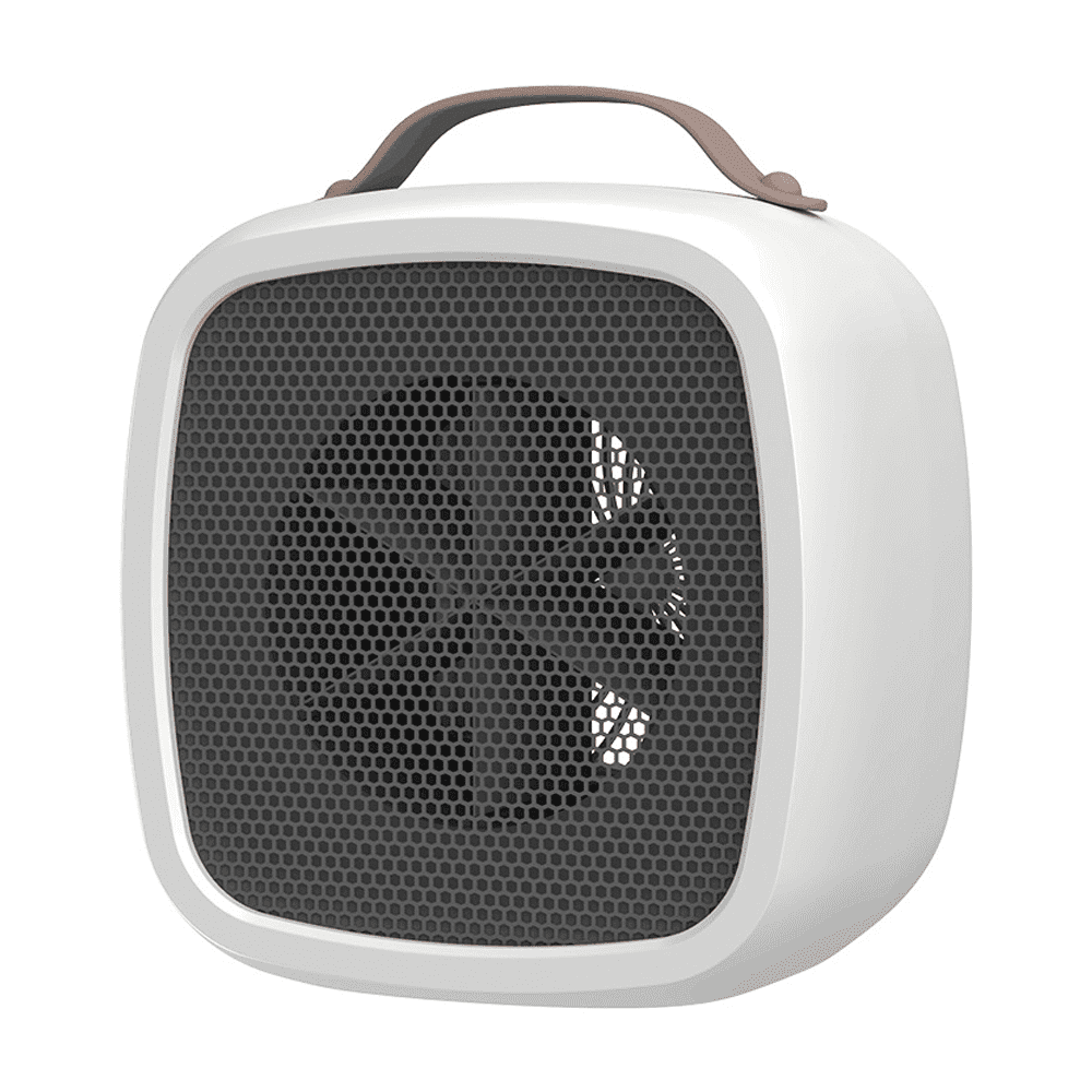Energy efficient electric heater with tipping and overheat protection for bathroom family quarters