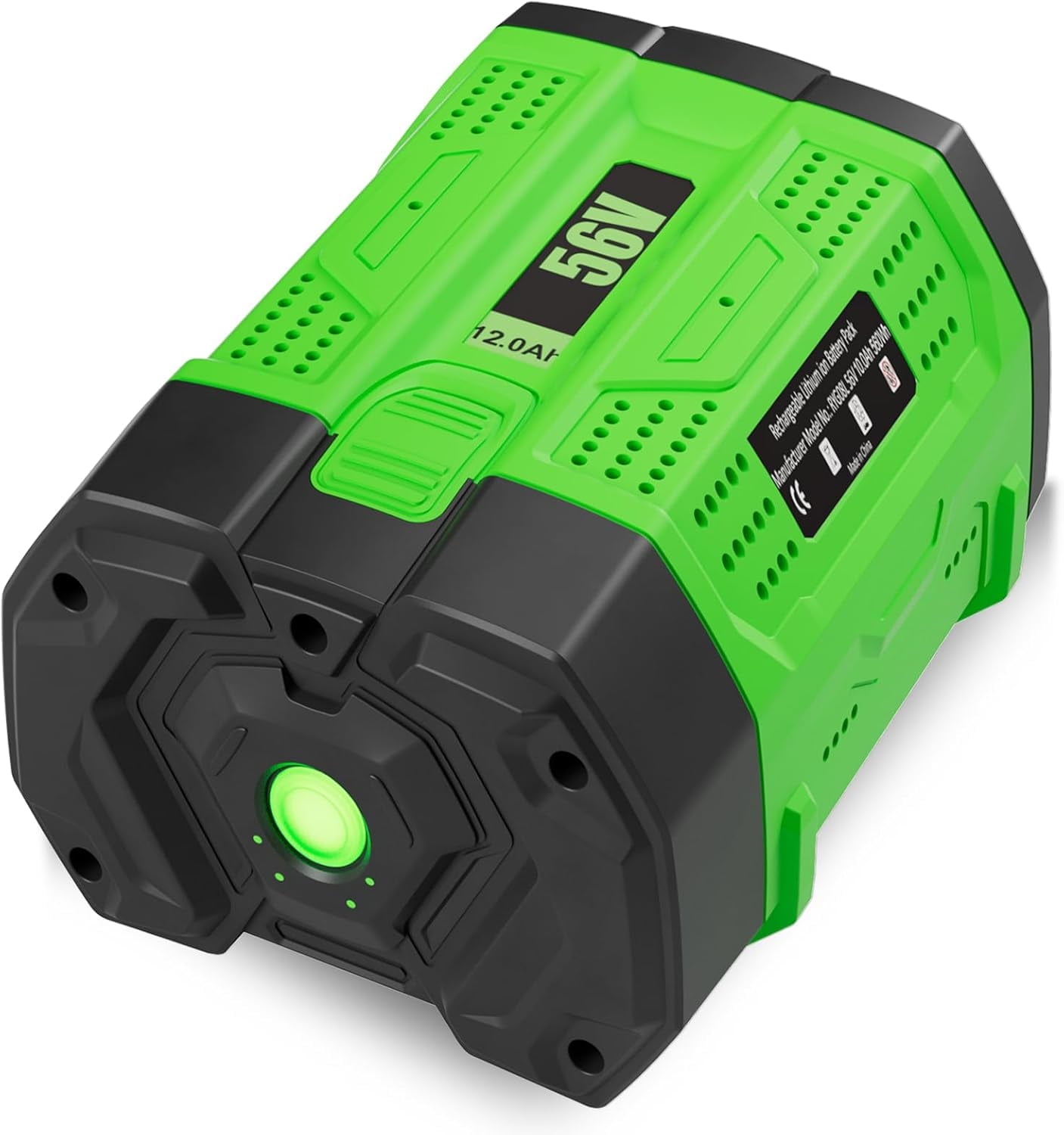 Enermall 56V 12000mAh Replacement Battery for EGO 56V Battery BA2800T Compatible with EGO 56 Volt Battery Tools Lawn Mower Leaf Blower