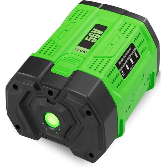 Enermall 56V 12000mAh Replacement Battery for EGO 56V Battery BA2800T Compatible with EGO 56 Volt Battery Tools Lawn Mower Leaf Blower
